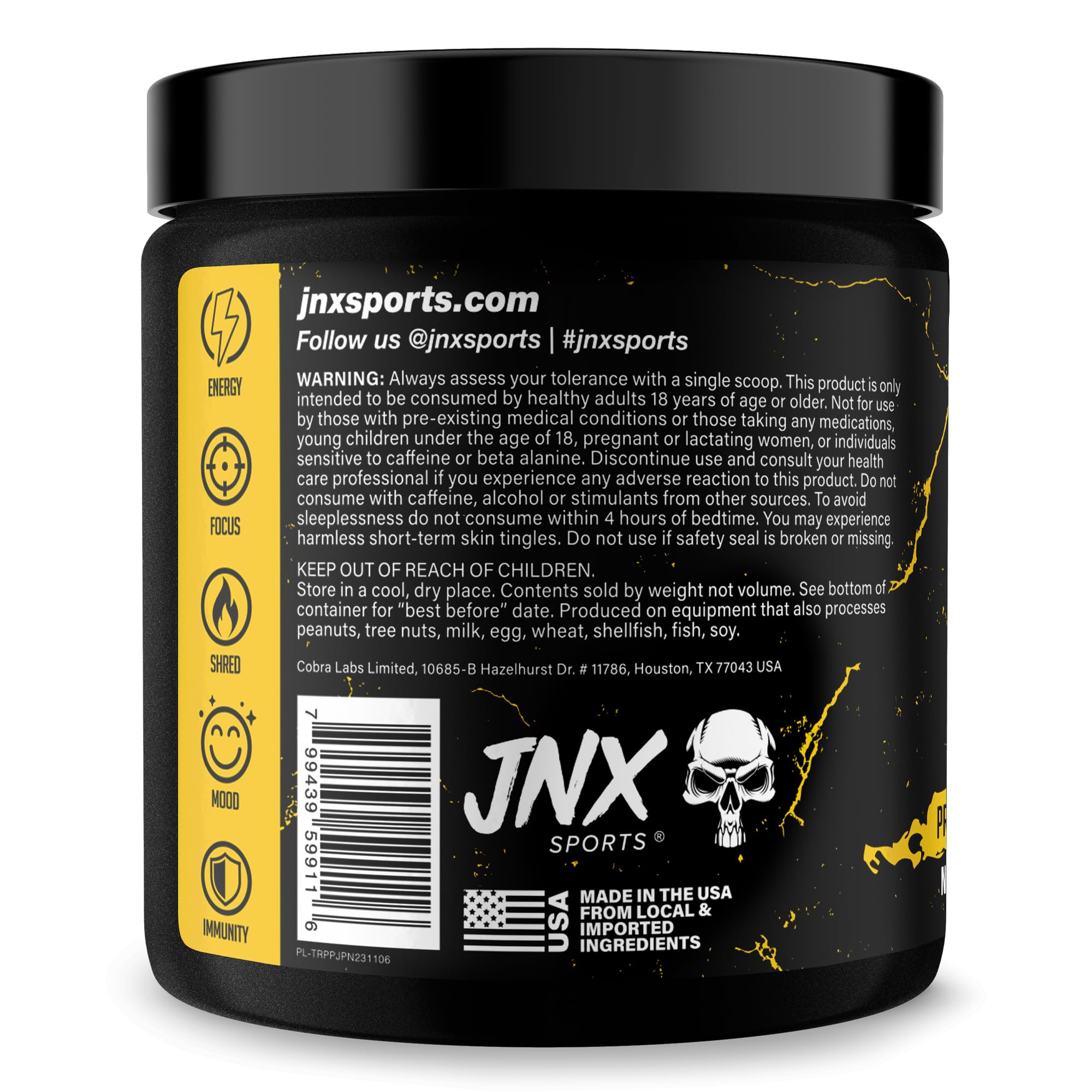 Amazon.co.jp: JNX SPORTS ザ・リッパー プレワークアウト